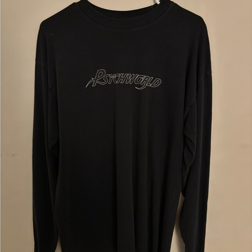 Psychworld Black Men's Longsleeve